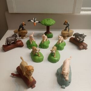 McDonald's The Lion King Bundle Of Character Toys 2019 Movie Release
